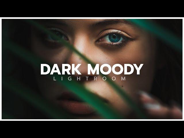 Dark And Moody Portrait Tutorial - Adobe Lightroom Classic