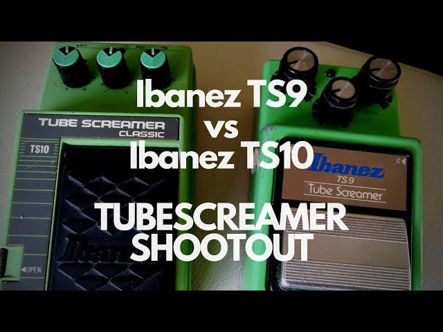 Ibanez TS10 Japan vs Ibanez TS9 Japan