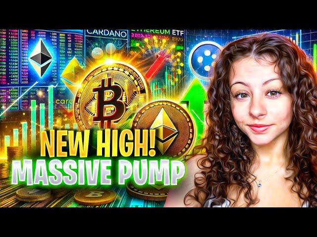 BITCOIN SMASHES NEW HIGHS! MASSIVE PUMP