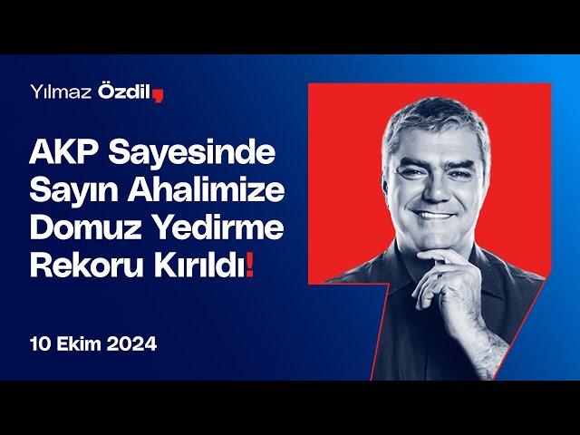 AKP Sayesinde Sayın Ahalimize Domuz Yedirme Rekoru Kırıldı! - Yılmaz Özdil