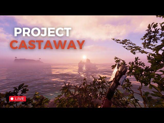 Escaping The New Island In Project Castaway: Beta Version 0.0.38 - Can I Make It Out Alive?