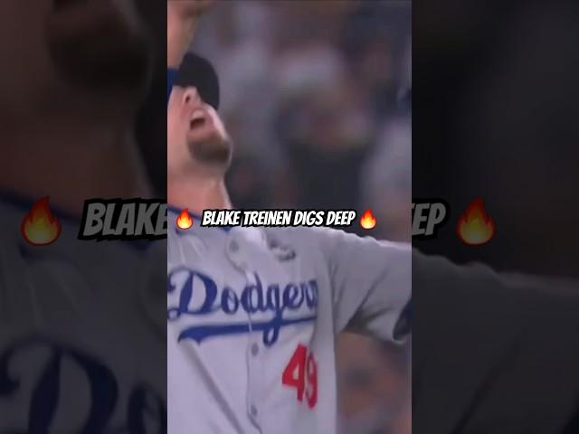 Blake Treinen MONUMENTAL K Strikeout #lad #worldseries