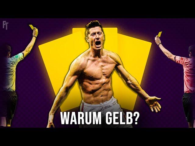 Warum wird Trikot-Ausziehen mit Gelb bestraft?