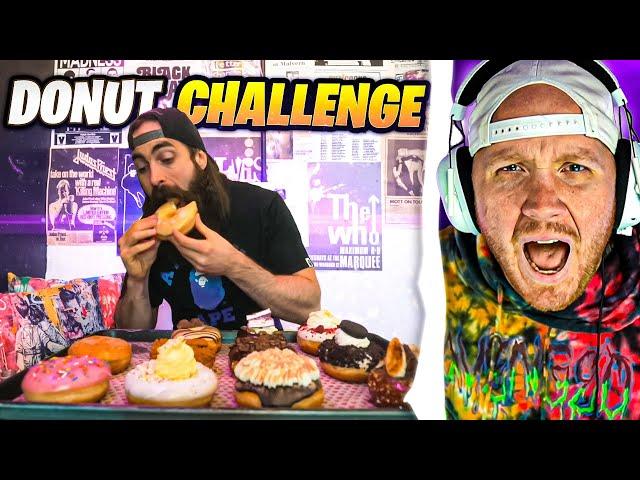 TIM REACTS TO IMPOSSIBLE DONUT CHALLENGE