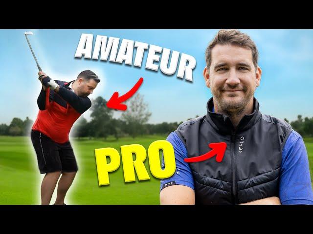 Golf Pro Vs Amateur Golfer | STROKEPLAY