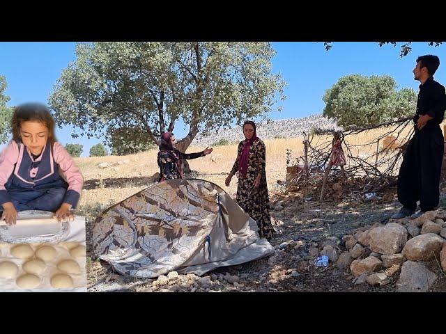 Elham's shock in the morning when she saw Zahra's tent in front of the house