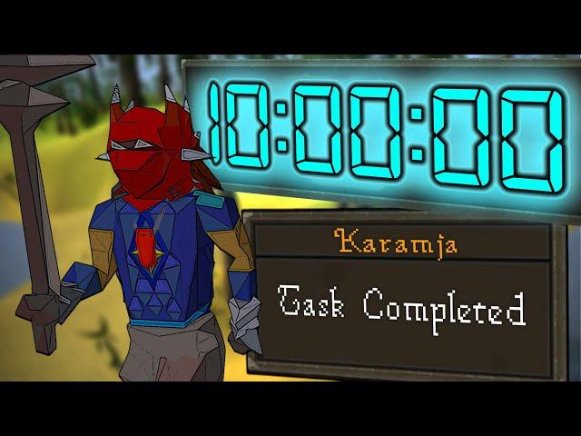 Locked in Karamja for 10 hours... Then we FIGHT