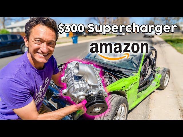 Testing $300 Amazon Supercharger: Will It Blow??