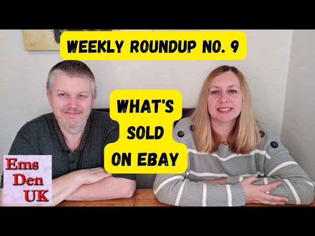 Weekly Roundup No. 9 What's Sold On eBay, Ems Crafty Corner + Outtakes. UK Resellers Selling on eBay