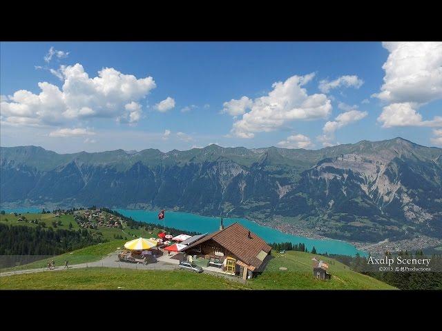 4K Hilten, Axalp Brienz  Berner Oberland SWITZERLAND アルプス山脈