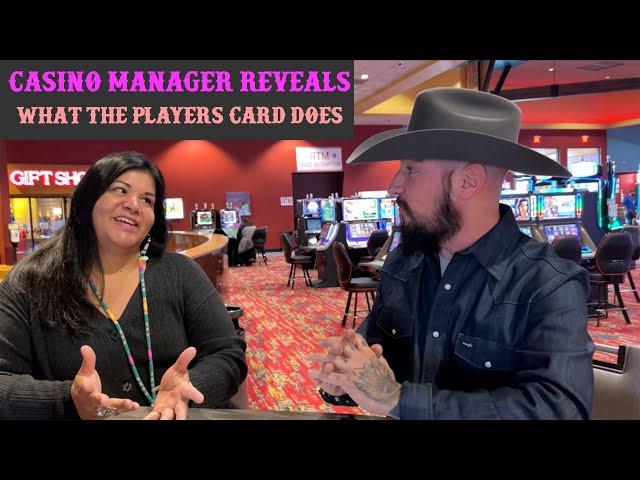 Casino Manager talks Players Cards  What they do and how you can earn more!