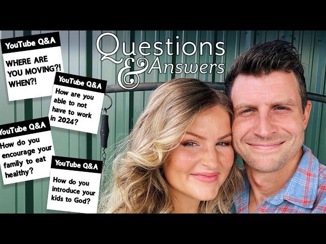 LAST Q&A OF 2024: MOVING + MOUNTAINS + MEMORIES  + MARRIAGE