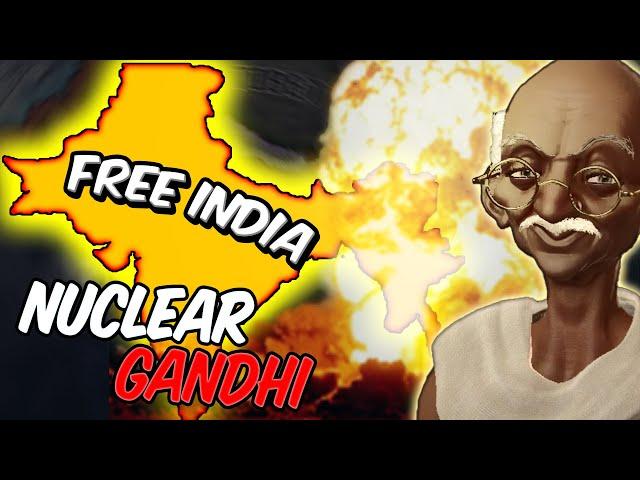 Gandhi goes NUCLEAR!