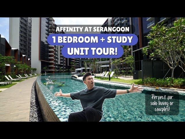Affinity at Serangoon | 1 Bedroom plus Study Condo Tour | Close to Serangoon North MRT! | LoukProp