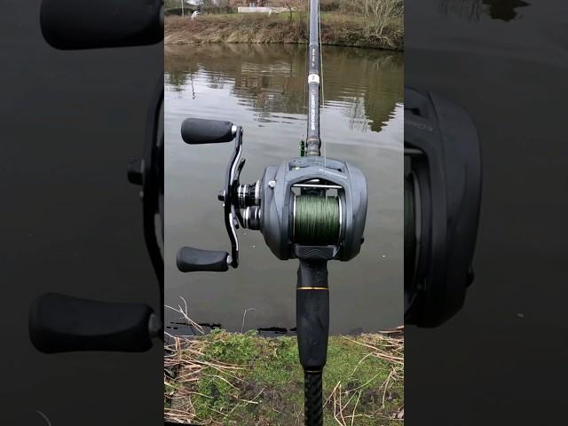 This is a BEAST of a BAITCASTER  #shorts #fishing #pikefishing