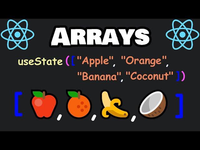 React JS how to update ARRAYS in state 