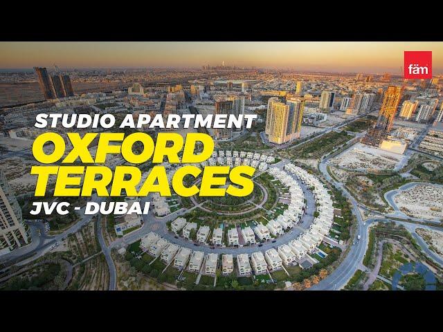 Spacious Studio Apartment in Oxford Terraces, JVC - Dubai