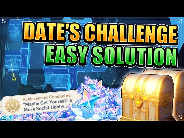 Date's Challenge Puzzle (EASY SOLUTION!) Genshin Impact Enkanomiya Secret Achievement