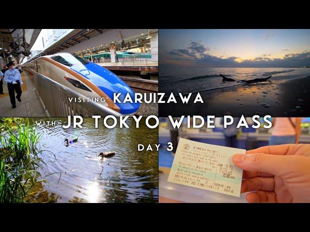 How to use JR Tokyo Wide Pass , Day 3: Karuizawa / Departure & Conclusion