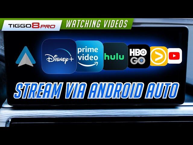 How to Watch Streaming Services on Android Auto (Chery Tiggo 8 Pro 1.6T 2022)