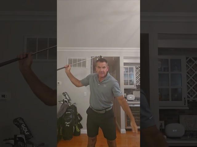 How the hands and arms work in the golf swing