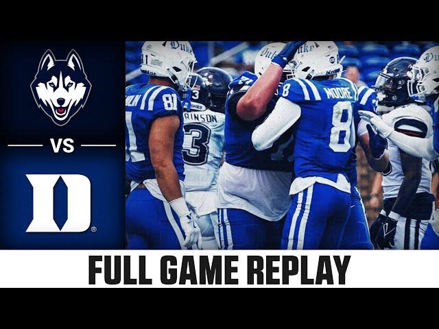 UConn vs. Duke Full Game Replay | 2024 ACC Football