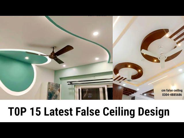 Explore Latest False Ceiling Designs with measure || Top 15 new ceiling