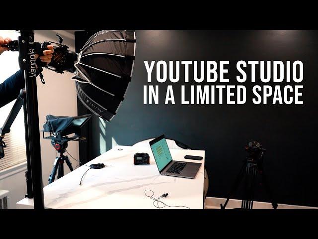 How to Setup a YouTube Studio in a Small Space