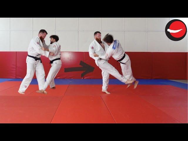 Using Ashi Waza || Kouchi Gari to Okuri Ashi Harai