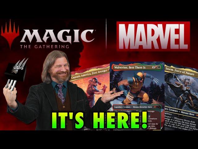 Marvel Is Magic: The Gathering Now | Wolverine, Iron Man, Captain America, Storm, and Black Panther