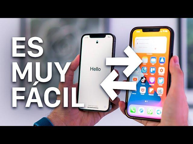  Cómo PASAR TODOS LOS DATOS de un iPhone a otro iPhone