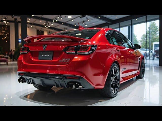 "The 2026 Pontiac GTO Is Back—and It’s an Absolute Beast!"