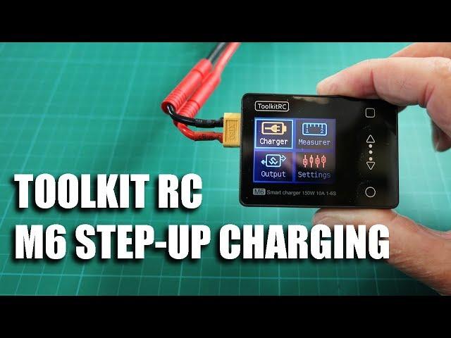 ToolkitRC M6 Step-up Charging Clip