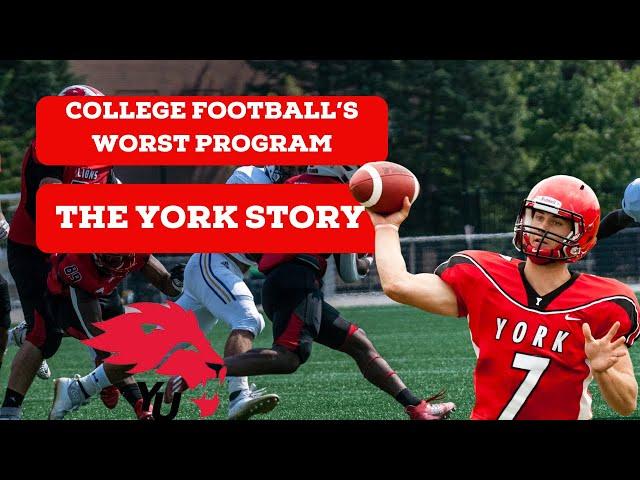 College Football's Worst Program in WORLD history: The York Lions