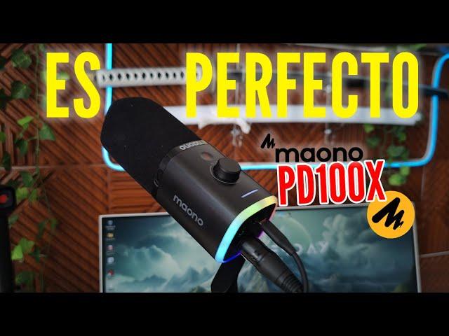 ESTE MICROFONO BARATO SUENA INCREIBLE! | MAONO PD100X REVIEW