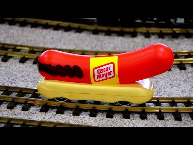 A Very Unusual Model Train:  The Oscar Mayer Wiener Train