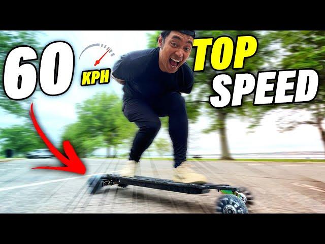 Their BEST Electric Skateboard for SPEED - Ownboard Zeus Pro