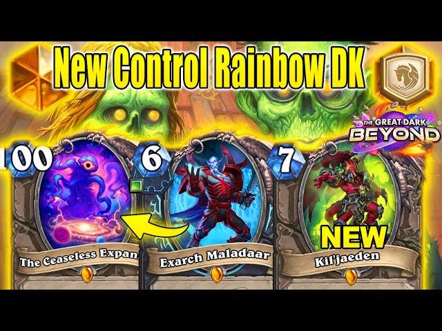 Best New Rainbow Control DK With Infinite Demons Is Super At The Great Dark Beyond | Hearthstone