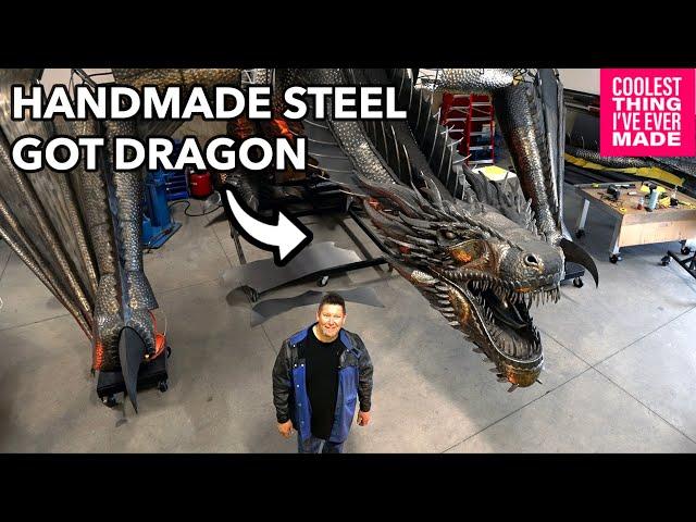 Man Welds "Life Size" GOT Steel Dragon - COOLEST THING I'VE EVER MADE EP23