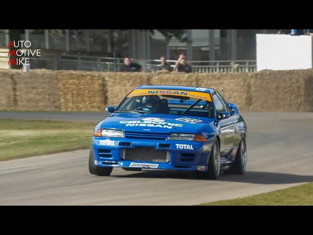 1000HP Nissan Skyline R32 GT-R Group A Race Car: Twin-Turbo RB26 Engine Sound at Goodwood FOS