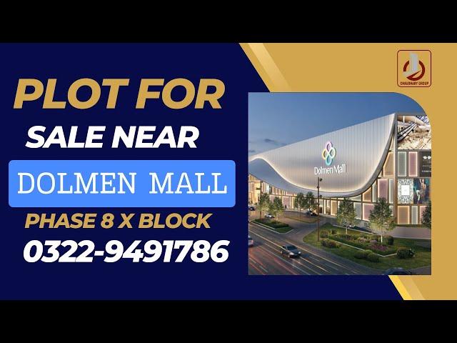 DHA Phase 8 X Block Plot For Sale Very Hot Location 0322-9491786