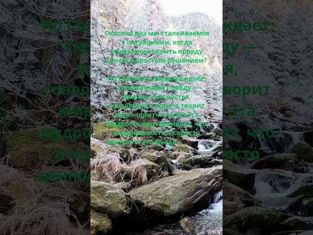 Почему ложь кажется легким путем? Саморазвитие #ЛичностныйРост #ПсихологияУспеха #МоральнаяДилемма