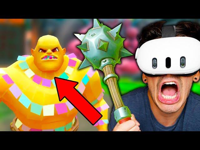 This VR Gladiator Game Is INSANE! (Gorn 2)