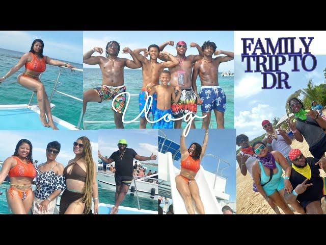 Famliy DR trip 2024 * It's been a while * Crazy * Vibes * Had to run out of the ocean* We seen it!!