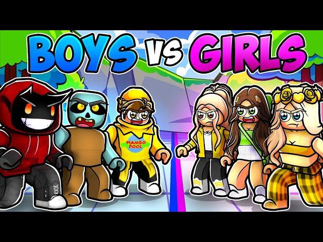 BOYS vs GIRLS in Roblox...