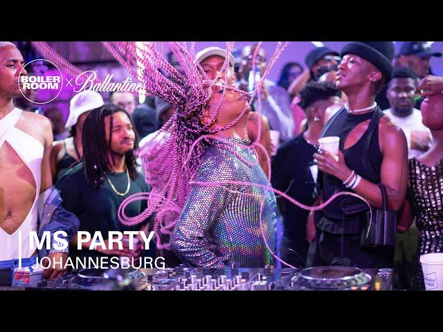 Ms Party | Boiler Room x Ballantine's True Music Studios: Johannesburg