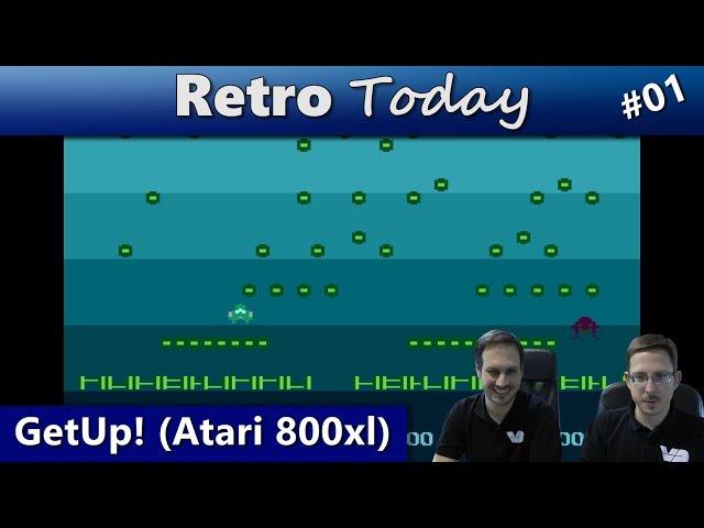 RetroToday #01: GetUp! (Atari 800xl)