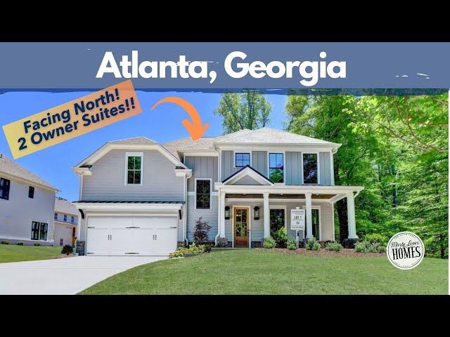 Atlanta Homes for Sale | 3,881 Sqft 4 bed 5.5 bath | Rocklyn Homes | North Facing