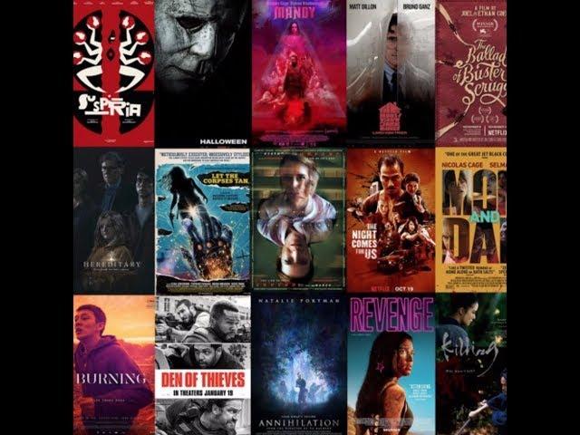 Sleazoid's Episode #49: The Best Genre Movies of 2018