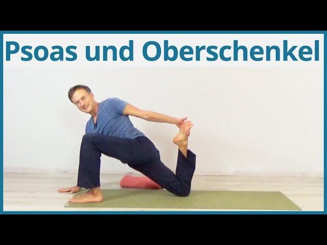 Psoas und Oberschenkel dehnen  Hüftbeuger mobilisieren